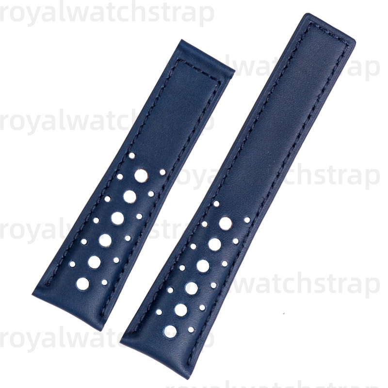 22mm Leather Watch Strap For TAG Heuer Monaco Carrera F1 Chronograph CBL2115 (Multi Color) (16)