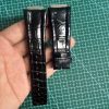 Custom Alligator Replacement Leather Strap For BVLGARI ERGON EG35SCH EG40CH 26mm