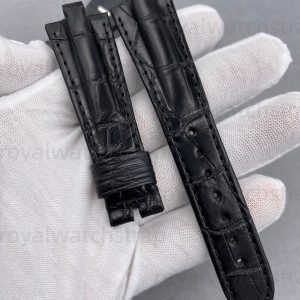 Custom Alligator leather Watch Band Replacement for Bvlgari Diagono (Multiple Colors) (2) Custom Alligator leather Watch Band Replacement for Bvlgari Diagono (Multiple Colors)