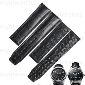 Custom Double-Side Alligator Leather Strap For Maurice Lacroix Masterpiece 20mm 22mm