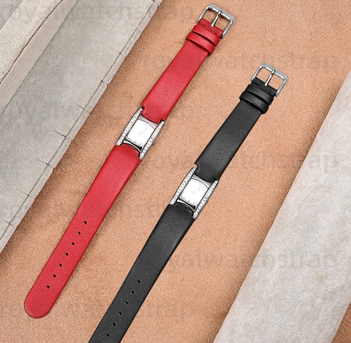 Custom Genuine Calfskin Replacement Leather Strap For EBEL Brasilia Women's Watches 1216461 (2) Custom Genuine Calfskin Replacement Leather Strap For EBEL Brasilia Women's Watches 1216461