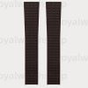 Flat End Fluoro(FKM) Rubber Watch Strap 19mm For Ladies Patek Philippe Aquanaut (Multi-Colors)