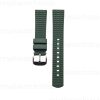 Fluoro FKM Flat End Quick Release Rubber Watch Strap 20mm 22mm (5 Colors)