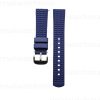 Fluoro FKM Flat End Quick Release Rubber Watch Strap 20mm 22mm (5 Colors)