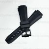 Quick-Release Curved-End Rubber Strap For Omega Speedmaster X Swatch Blue Moonswatch Snoopy