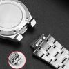 Quick-Release Stainless Steel Watch Bracelet For Maurice Lacroix AIKON AI6008 6007 6038 6058 (4) Quick-Release Stainless Steel Watch Bracelet For Maurice Lacroix AIKON AI6008 6007 6038 6058