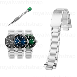 Stainless Steel Watch Band Replacement Bracelet For Oris Aquis 7730 7740