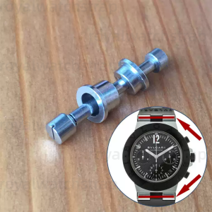 Stainless Steel Watch Screw Tubed For 38mm Bvlgari Bulgari Diagono LCV38 Watch Band Link Kit