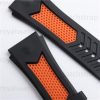 Two-Tone Soft Rubber Watch Strap Replacement For TAG Heuer F1, Carrera & Aquaracer