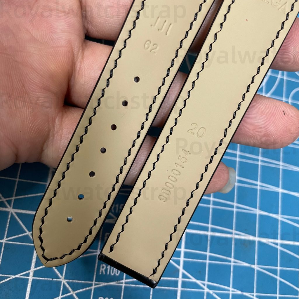 Custom Alligator Leather Strap For IWC Big Pilot Portuguese Portofino Mark XVIII With Rivets(Multi Color)