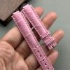 Handmade Alligator Leather Watch Strap For Cartier Ballon Bleu (For Pin Buckle)