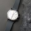 Handmade Fluorine (FKM) High End Rubber Watch Straps With Calf Bottom(Multi Size & Color)