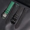 Handmade Fluorine (FKM) High End Rubber Watch Straps With Calf Bottom(Multi Size & Color)