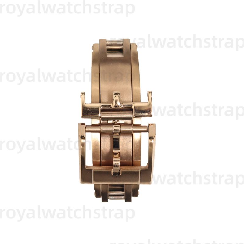 Handmade Fluorine (FKM) High End Rubber Watch Straps With Calf Bottom(Multi Size & Color)