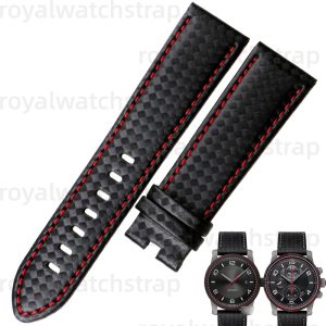 Men's Genuine Cowhide Leather Watch Strap For Montblanc TimeWalker U0115079 U0114881