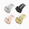 Stainless Steel Watch Buckle Rose Gold Folding Clasp For Tag Heuer Aquaracer, Carrera, Monaco Stainless Steel Watch Buckle Rose Gold Folding Clasp For Tag Heuer Aquaracer, Carrera, Monaco