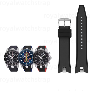 21mm Curved Silicone Watch Strap For Seiko Sportura SNAE93 SPC089