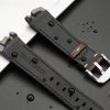 21mm In Stock Black Brown Calfskin Leather Strap For Hamilton Ventura Elvis80 (1) 21mm In Stock Black Brown Calfskin Leather Strap For Hamilton Ventura Elvis80