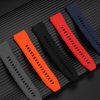 22mm Silicone Rubber Strap For Zenith DEFY 95.9000.670 Men's Replacement Strap