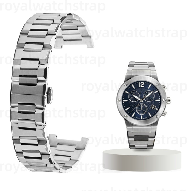 26mm Sliver Gold Stainless Steel Men's Bracelet Sale For Ferragamo F-80 SFUO00221 FIJ060017 (1) 26mm Sliver Gold Stainless Steel Men's Bracelet Sale For Ferragamo F-80 SFUO00221 FIJ060017