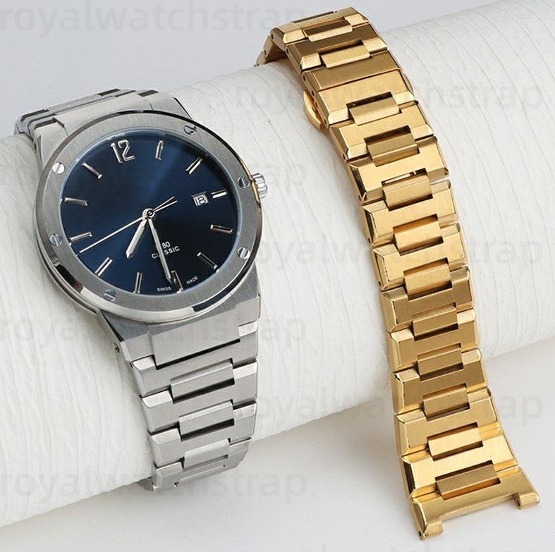 26mm Sliver Gold Stainless Steel Men's Bracelet Sale For Ferragamo F-80 SFUO00221 FIJ060017 (4) 26mm Sliver Gold Stainless Steel Men's Bracelet Sale For Ferragamo F-80 SFUO00221 FIJ060017