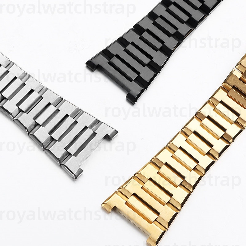 26mm Sliver Gold Stainless Steel Men's Bracelet Sale For Ferragamo F-80 SFUO00221 FIJ060017 (9) 26mm Sliver Gold Stainless Steel Men's Bracelet Sale For Ferragamo F-80 SFUO00221 FIJ060017