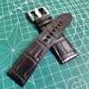 Custom Alligator Handmade Watch Strap 22mm 20mm Leather Strap Replacement For Montblanc Timewalker Star Legacy Tradition For Sale
