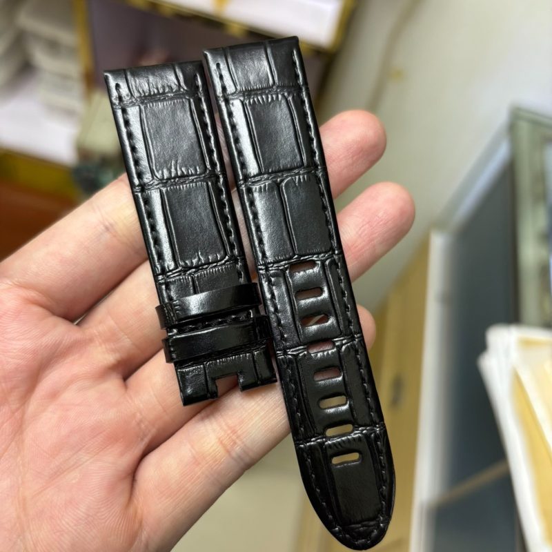 Custom Alligator Handmade Watch Strap 22mm 20mm Leather Strap Replacement For Montblanc Timewalker Star Legacy Tradition For Sale