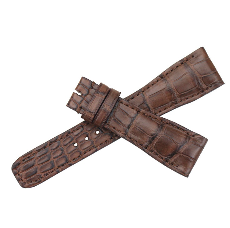 Custom Alligator Leather Strap For Baume & Mercier Hampton(Multi-Color) (3) Custom Alligator Leather Strap For Baume & Mercier Hampton(Multi-Color) (2)