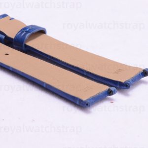 Custom Alligator Leather Watch Band Replacement for Bvlgari Bvlgari