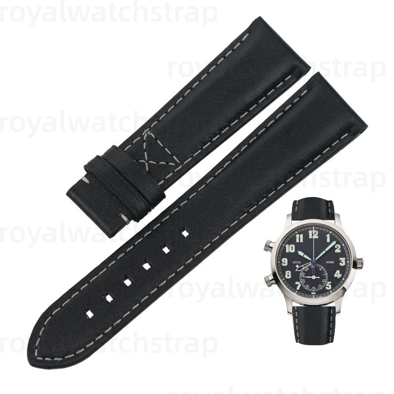 Custom Calfskin Leather Strap for Patek Philippe Calatrava 5524 (Multi Color)
