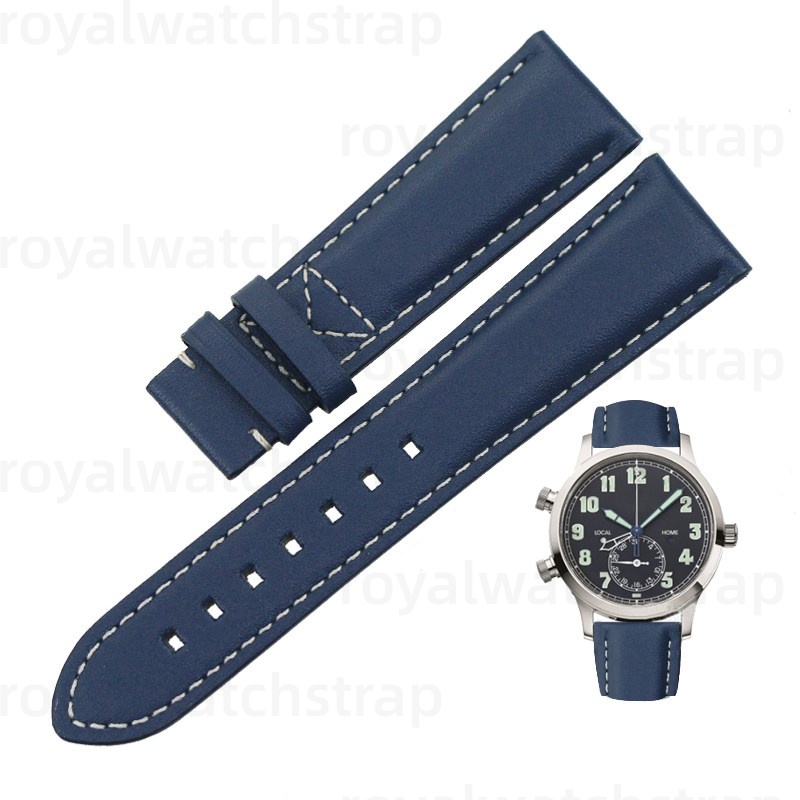 Custom Calfskin Leather Strap for Patek Philippe Calatrava 5524 (Multi Color)