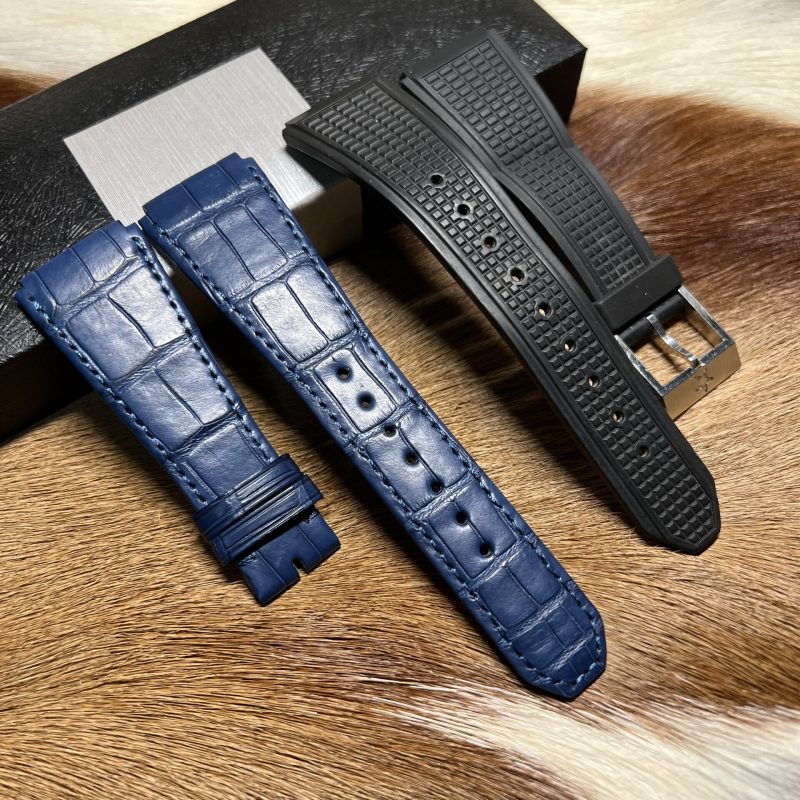 Custom Handmade Alligator Leather Watch For Zenith Defy Classic Replacement Straps For Sale (17) Custom Handmade Alligator Leather Watch For Zenith Defy Classic Replacement Straps For Sale (1)