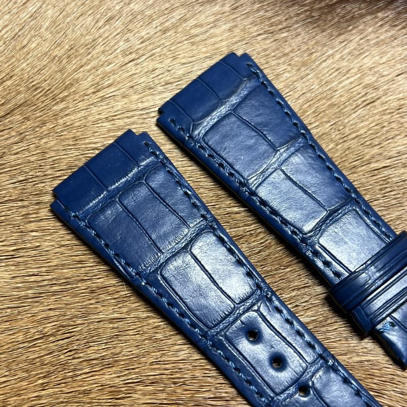 Custom Handmade Alligator Leather Watch For Zenith Defy Classic Replacement Straps For Sale (4) Custom Handmade Alligator Leather Watch For Zenith Defy Classic Replacement Straps For Sale (1)