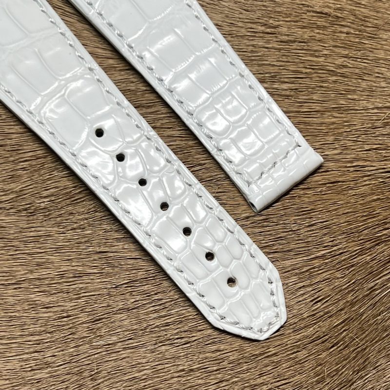 Custom Handmade Alligator Leather Watch For Zenith Defy Classic Replacement Straps For Sale (5) Custom Handmade Alligator Leather Watch For Zenith Defy Classic Replacement Straps For Sale (1)