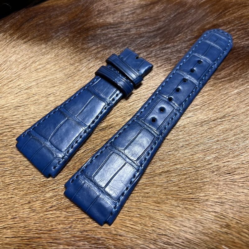 Custom Handmade Alligator Leather Watch For Zenith Defy Classic Replacement Straps For Sale (8) Custom Handmade Alligator Leather Watch For Zenith Defy Classic Replacement Straps For Sale (1)