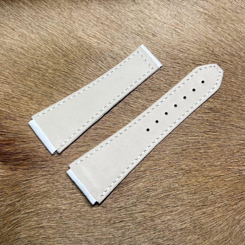 Custom Handmade Alligator Leather Watch For Zenith Defy Classic Replacement Straps For Sale (9) Custom Handmade Alligator Leather Watch For Zenith Defy Classic Replacement Straps For Sale (1)