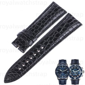 Custom Handmade Round-Scale Leather Strap For Blancpain Fifty Fathoms Black Knight 5000 (1) Custom Handmade Round-Scale Leather Strap For Blancpain Fifty Fathoms Black Knight 5000