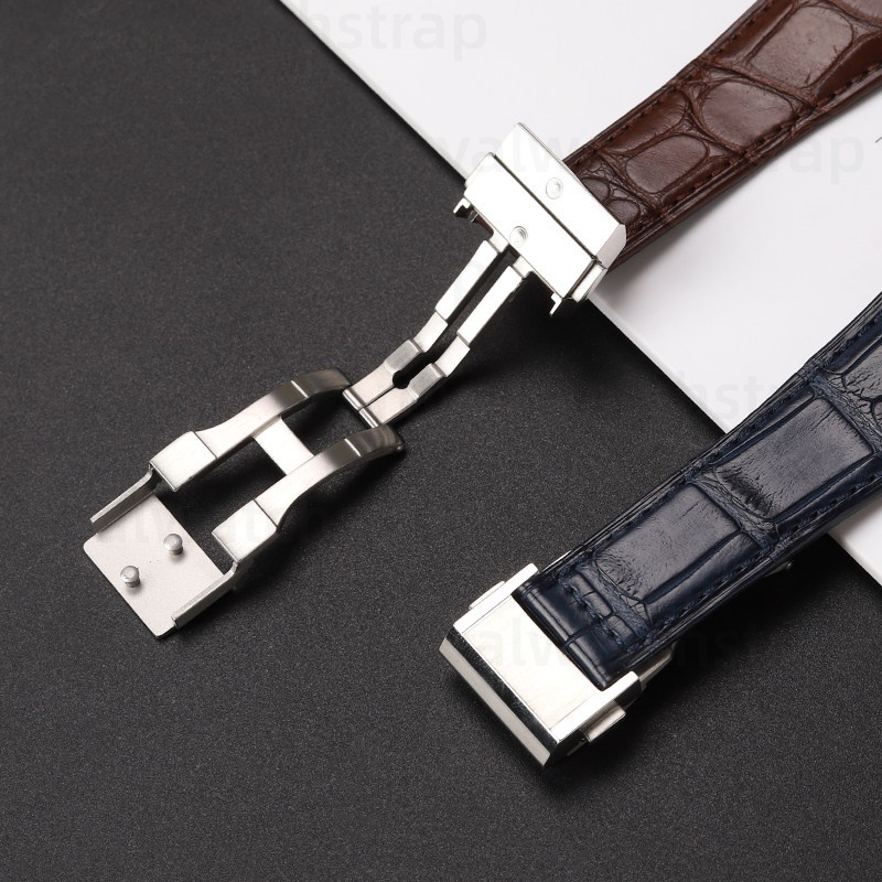 Custom Replacement Alligator Leather Strap for Zenith DEFY 95.9000 (3) Custom Replacement Alligator Leather Strap for Zenith DEFY 95.9000.6709004