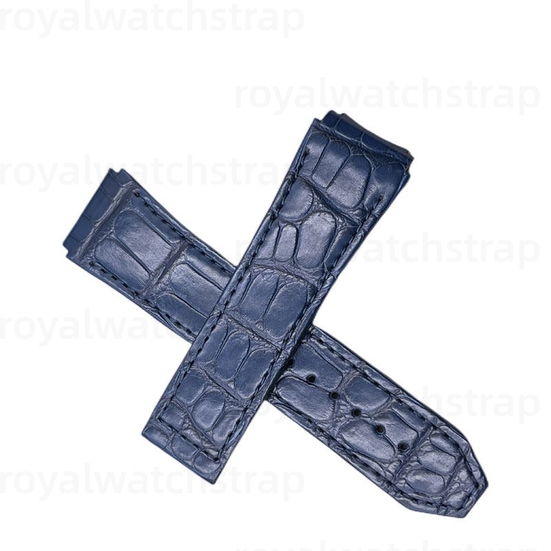 Custom Replacement Alligator Leather Strap for Zenith DEFY 95.9000 (4) Custom Replacement Alligator Leather Strap for Zenith DEFY 95.9000.6709004