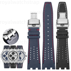 Genuine Leather Watch Strap For Maurice Lacroix AIKON AI6008 AI6038 AI6007 AI6058