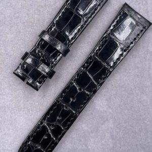Handmade Custom Alligator Leather Curved End Watch Strap For Rolex Cellini (Multi-Color) (1) Handmade Custom Alligator Leather Curved End Watch Strap For Rolex Cellini (Multi-Color)