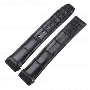 Replacement Handmade Custom Alligator Leather Strap For Omega De Ville X2 (Multi-Color) (6)