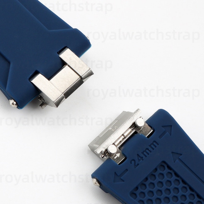 Replacement Rubber Watch Bands For Maurice Lacroix Aikon AI6008 6038 1108 6007 6058 1018