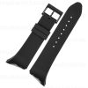 Black Rubber Watch Strap For Hamilton Ventura Elvis Presley Men in Black