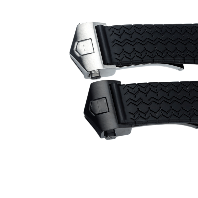 22mm Silicone Watch Strap For TAG Heuer Super Carrera Calibre 16 17 36 (1) 22mm Silicone Watch Strap For TAG Heuer Super Carrera Calibre 16 17 36