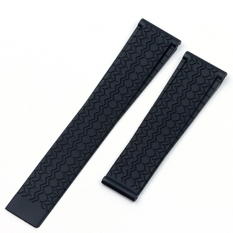 22mm Silicone Watch Strap For TAG Heuer Super Carrera Calibre 16 17 36 (3) 22mm Silicone Watch Strap For TAG Heuer Super Carrera Calibre 16 17 36