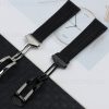 22mm Silicone Watch Strap For TAG Heuer Super Carrera Calibre 36 (4)