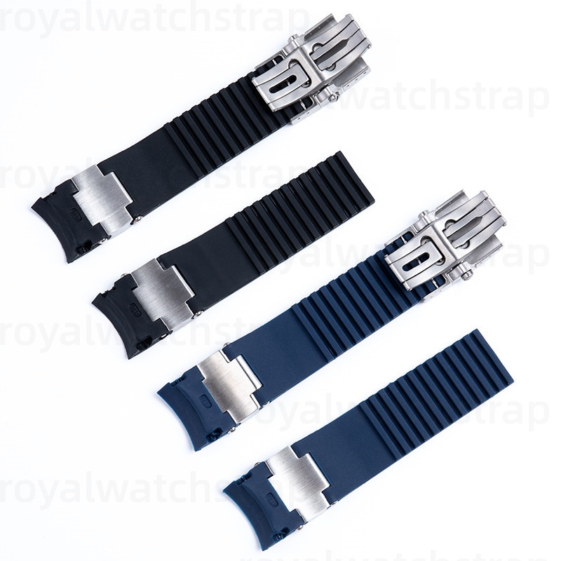 22mm Waterproof Silicone Band For Ulysse Nardin Diver Marine Chronometer Executive (3) 22mm Waterproof Silicone Band For Ulysse Nardin Diver Marine Chronometer Executive