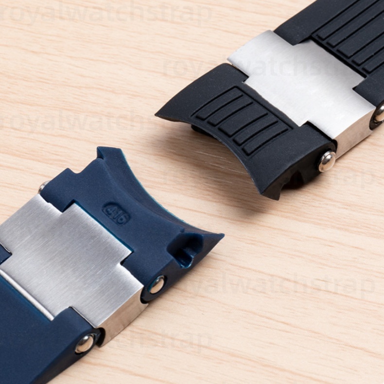 22mm Waterproof Silicone Band For Ulysse Nardin Diver Marine Chronometer Executive (5) 22mm Waterproof Silicone Band For Ulysse Nardin Diver Marine Chronometer Executive